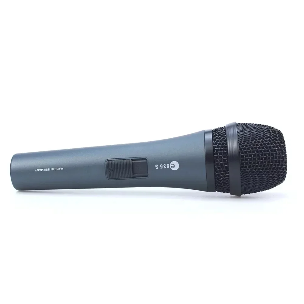 Sennheiser E835S Microphone dynamique Cardiod portable avec enregistrement en Studio marche/arrêt micro karaoké avec récepteur Rechargeable travail Sennheiser E835S Microphone dynamique Cardiod portable avec enregistrement en Studio marche/arrêt micro karaoké avec récepteur Rechargeable travail