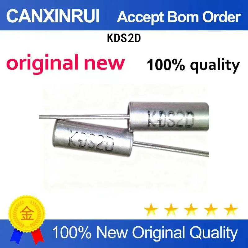 (5-100 Pieces) KDS2D DT-26 2 * 6 cylindrical clock crystal oscillator 32.768KHz 12.5PF 20PPM