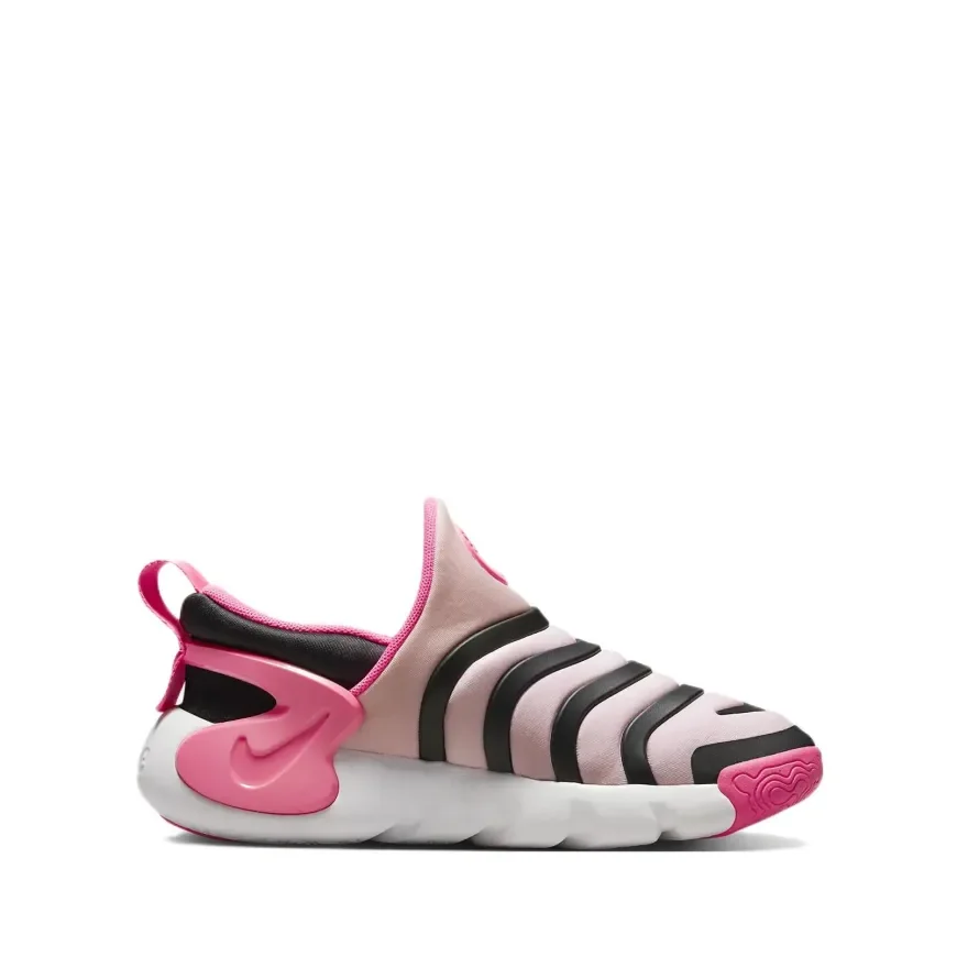 Nike Dynamo Go Zapatos deportivos y casuales antideslizantes y resistentes al desgaste Rosa y negro para niños y niños de mediana edad