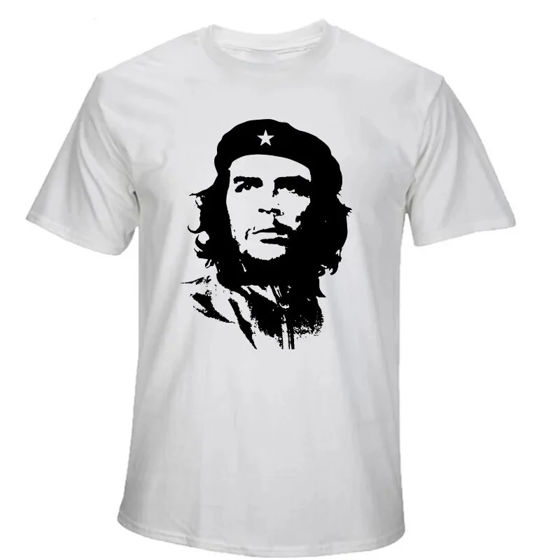 Che Guevara Print T-Shirts Men Women Fashion Short Sleeve Cotton T Shirt Streetwear Oversized Harajuku Unisex Tees Tops Clothing