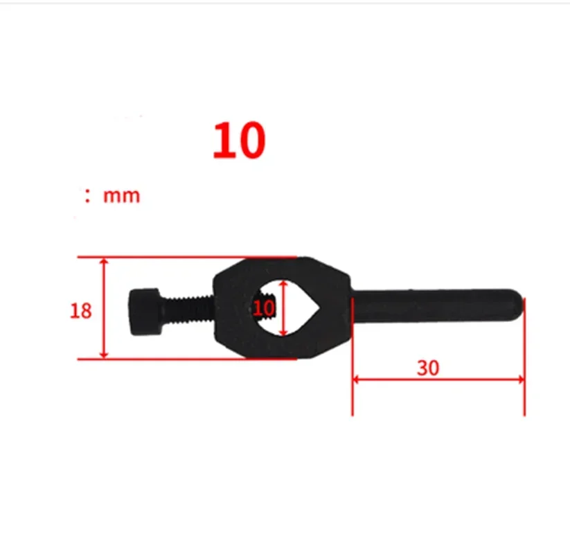1PC Straight Handle Tap Silk Tapping Movement Clip For Lathes Cylindrical Grinder Accessories Movement Clamps  Chucks