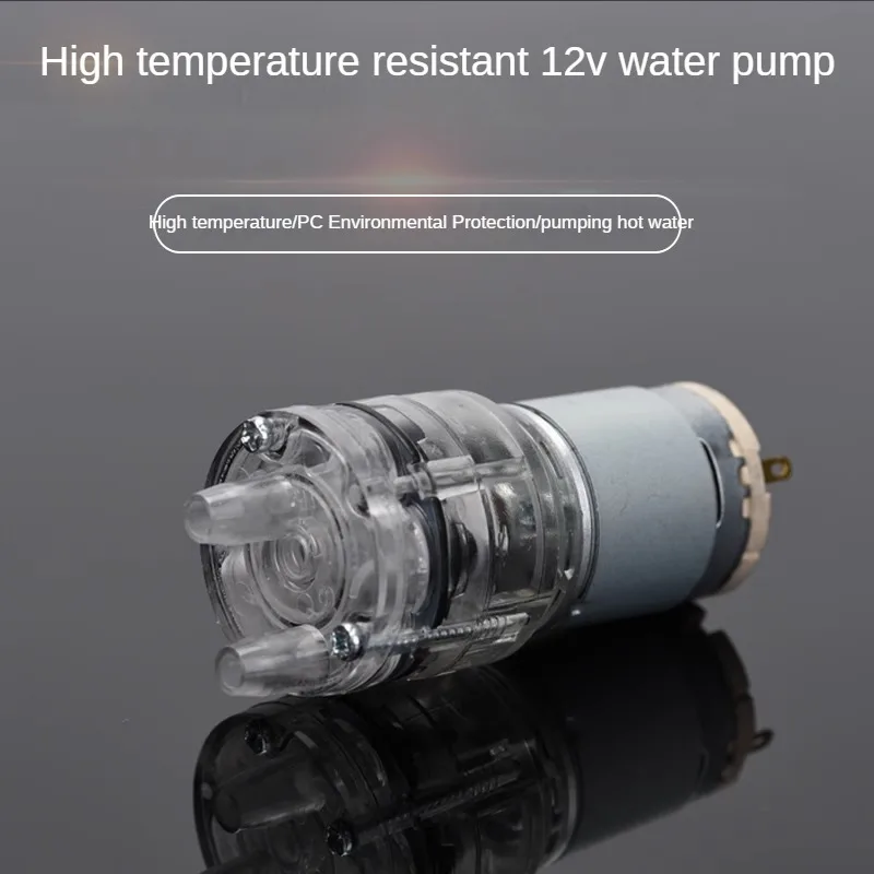 Pompa DC12V wysokotemperaturowa, długowieczna, membranowa, samozasysająca, do zestawów do herbaty, dystrybutorów napojów, mały silnik, akcesoria do elektronarzędzi.