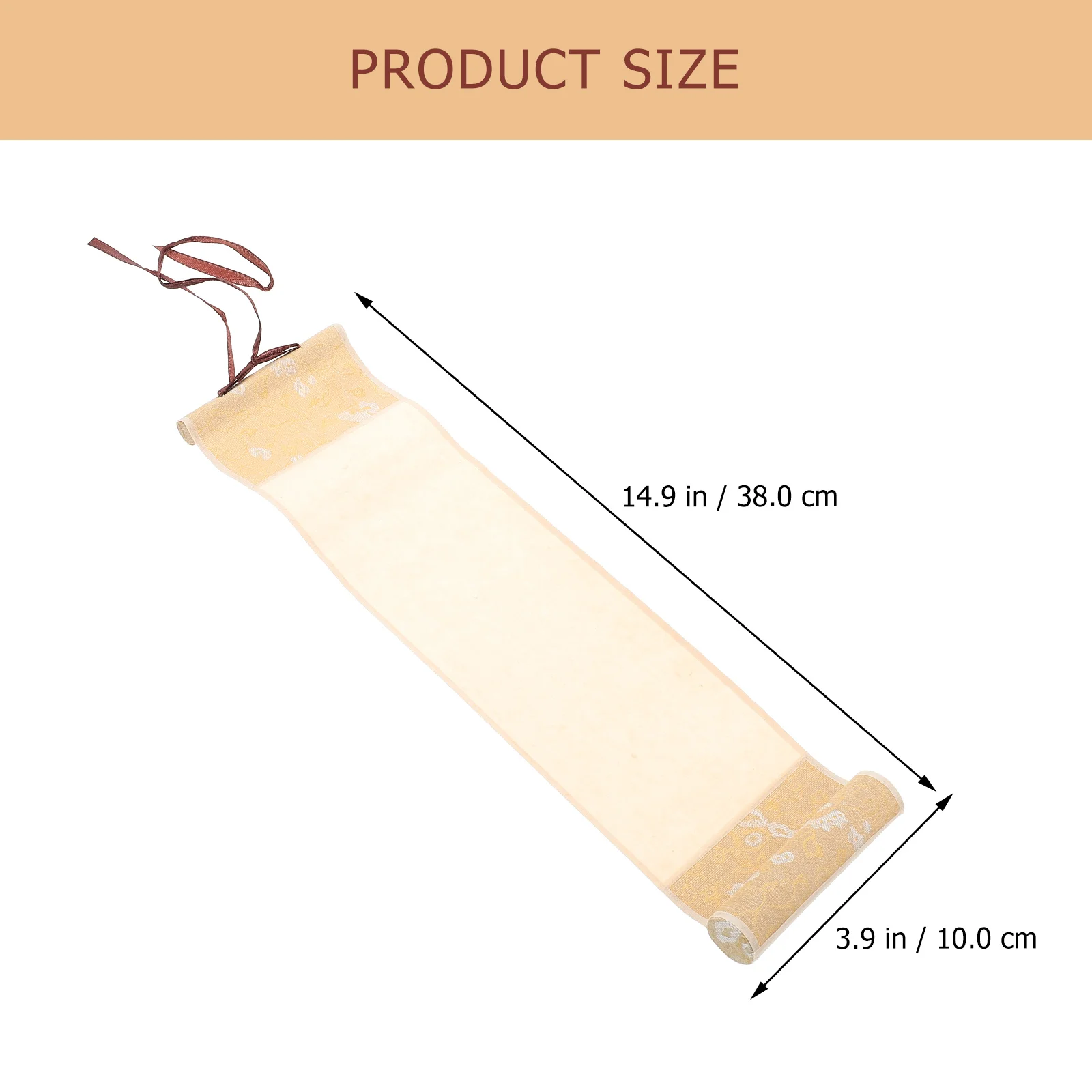 Blank Scroll Poster Vintage Decor Rice Paper Calligraphy and Painting Office Chinese Scrolls