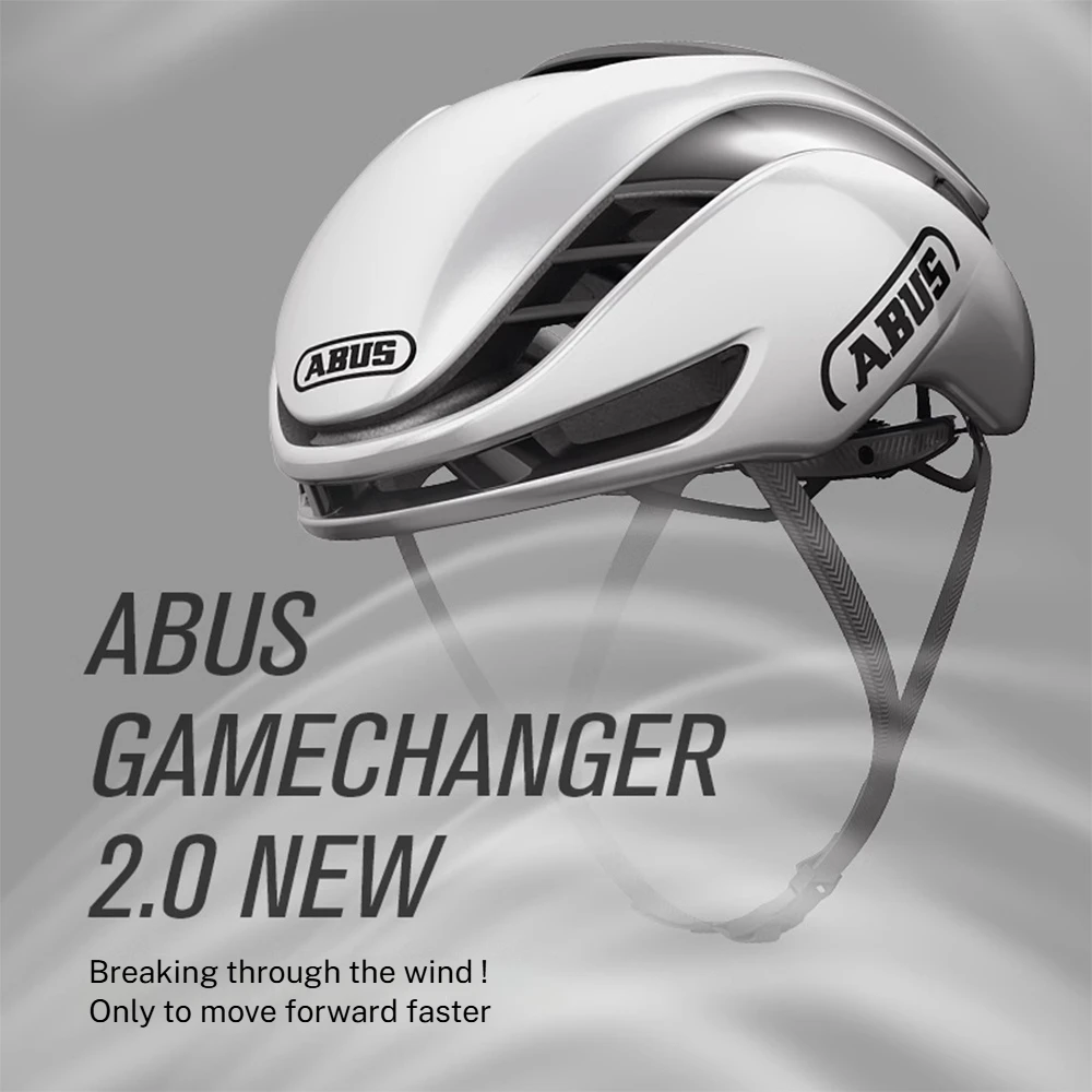 

Немецкий велосипедный шлем ABUS Gamechanger Tour de France, версия дорожного велосипеда, аэродинамический шлем, велосипедное оборудование