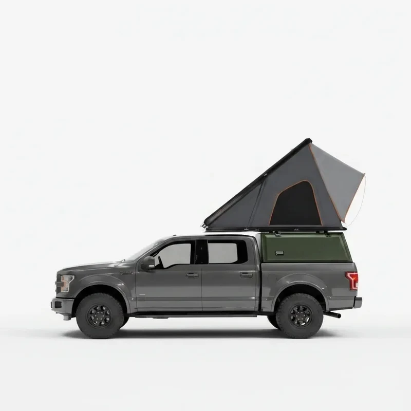 Outdoor Camping WaterproofHigh Quality Por Automatic Foldle Car Rooftop Tent, Single Layer Waterproof Fric With Aluminum Alloy F