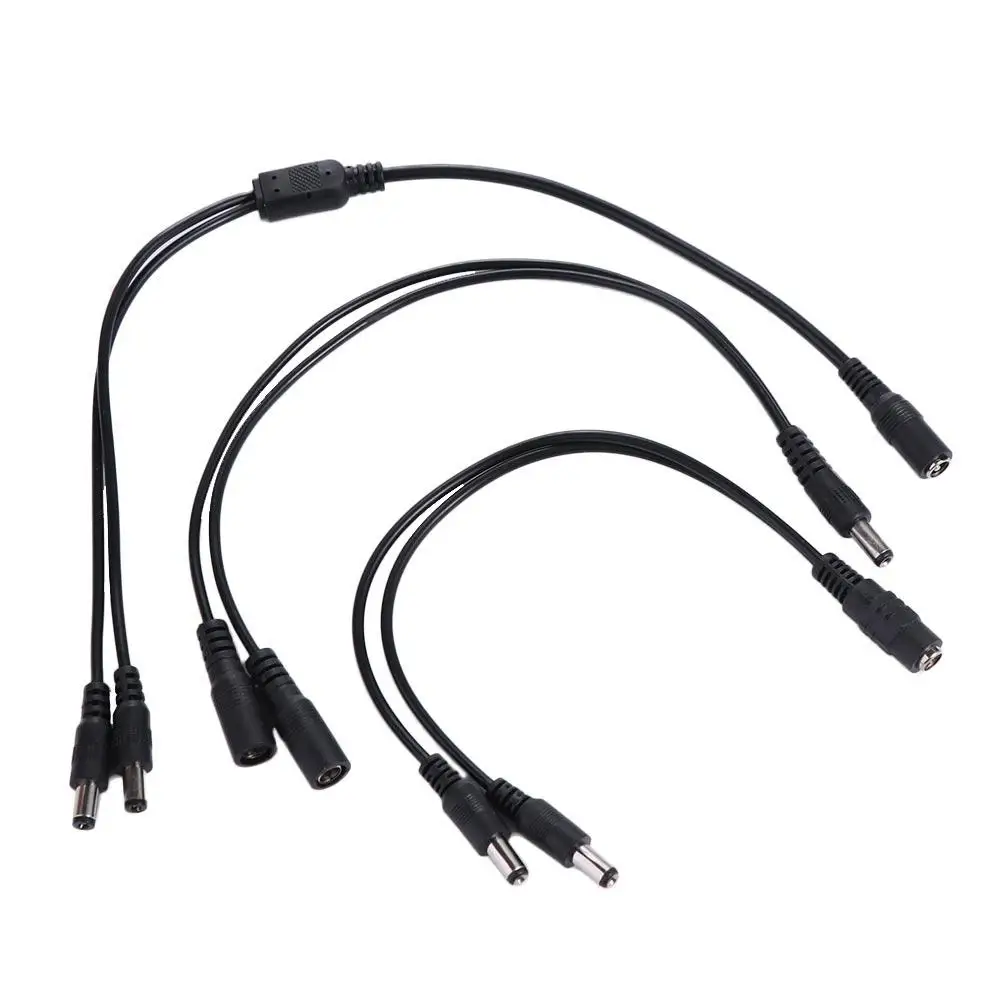 Power Distribution Wiring Power Line One Drag Two Power Supply Line Extension Cable DC Power Splitter Connector Supply Adapter