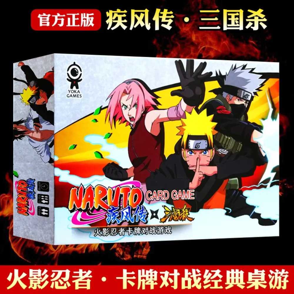 KAYOU Genuine Spot Goods Naruto Cards Ninja Era Anime Figure Strong Wind Transmission Collection Card Kids Toy Birthday for Gift