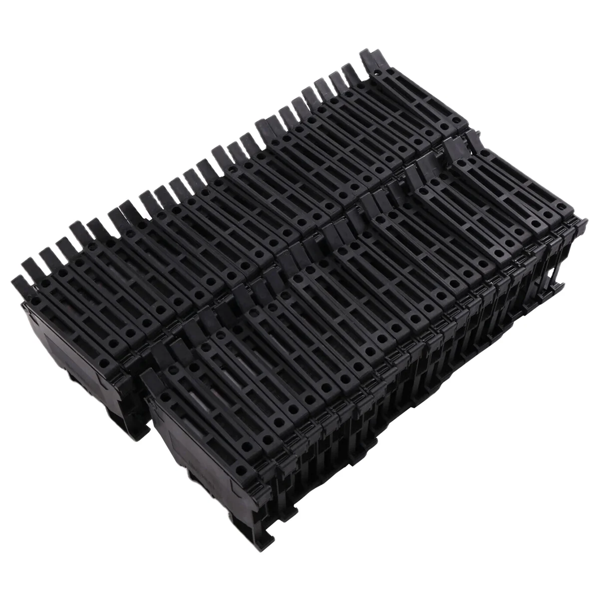 

Y31A UK-5- Rail Terminal Block Uk5rd Rail Type 4mm Terminal Block Connector Fuse Holder Conductor with Light 220V