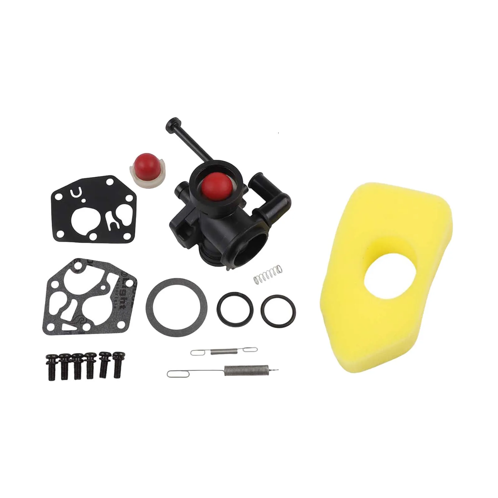 

Комплексный комплект карбюратора для одноцилиндровых вертикальных двигателей, подходит для моделей 96902, 98902, 98982, для обслуживания газонокосилок.