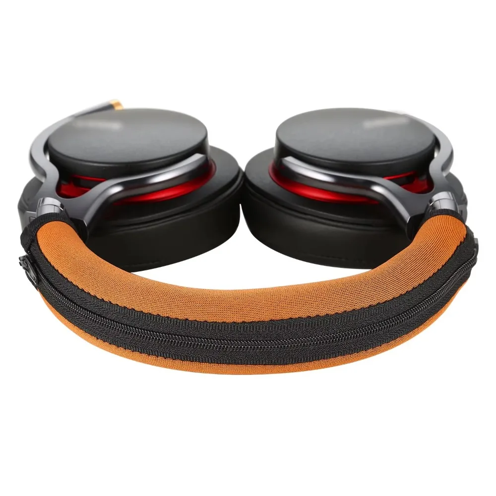 Replacement Cloth Headband Cover Protector with Zipper for Sony MDR-1R MDR-1RNC MDR-1RBT MDR-1A MDR-1ADAC MDR-1ABT Headphones