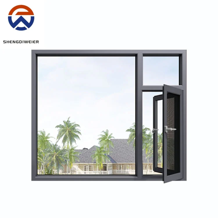 

Sound Insulation Heat Preservation Windproof Anti-UV Aluminum Alloy Casement Windows Durable for Home Use for Home Building