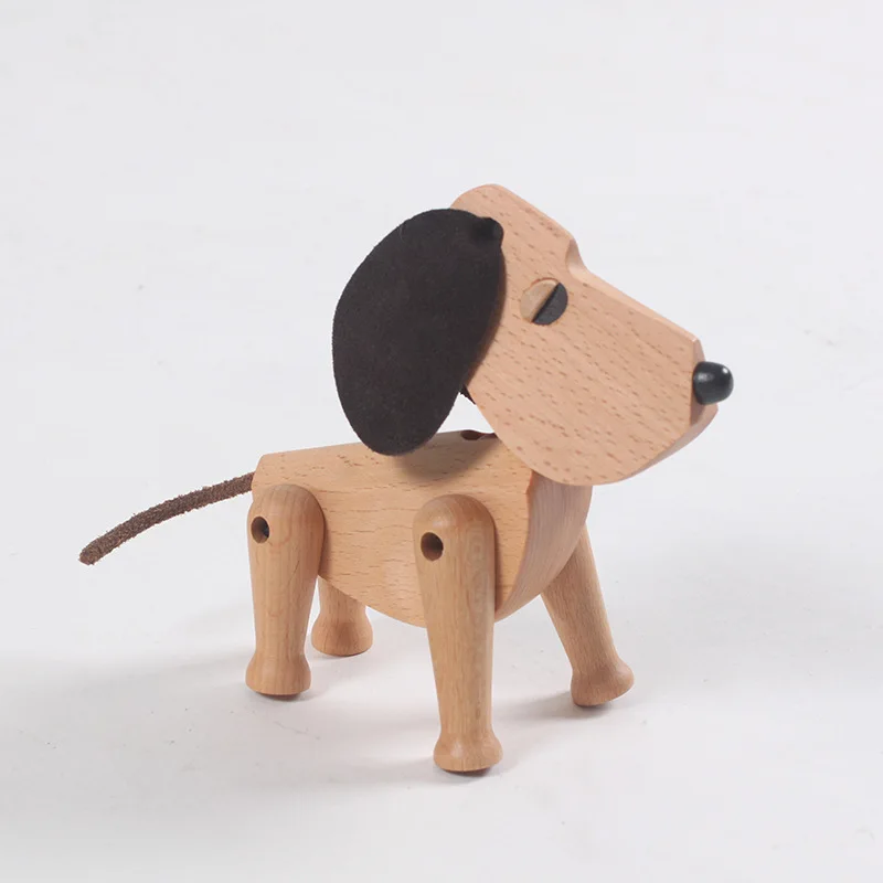 

Dog crafts, wooden children's gifts, home decoration accessories, creative small gift ornaments