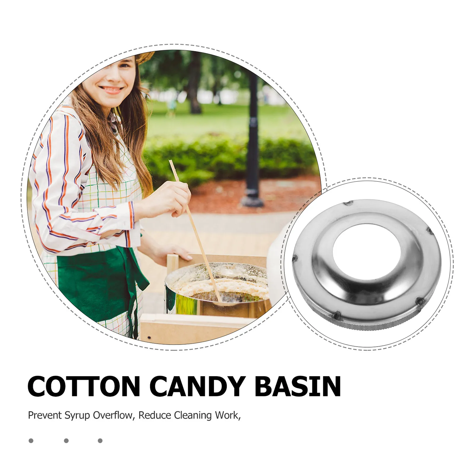 Cotton Candy Machine Spinner Head Cover 10Cm Stainless Steel Universal Replacement Screen for Cotton Candy Maker Parts Floss