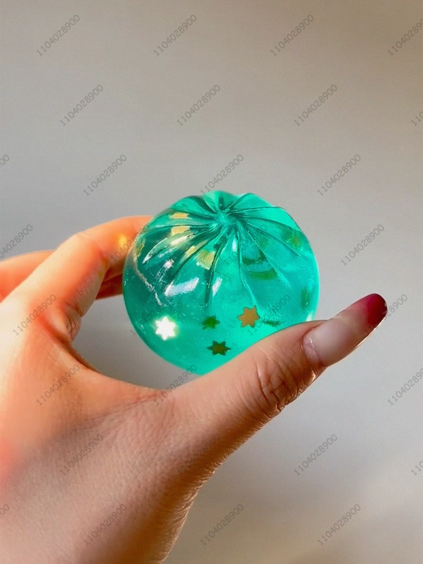 Grande boule anti-Stress en Jade à la menthe, boule anti-Stress molle et façonnable, boule d'aération pour chignon à la menthe, balle à presser, soulagement du Stress, jouet relaxant pour les mains, cadeau