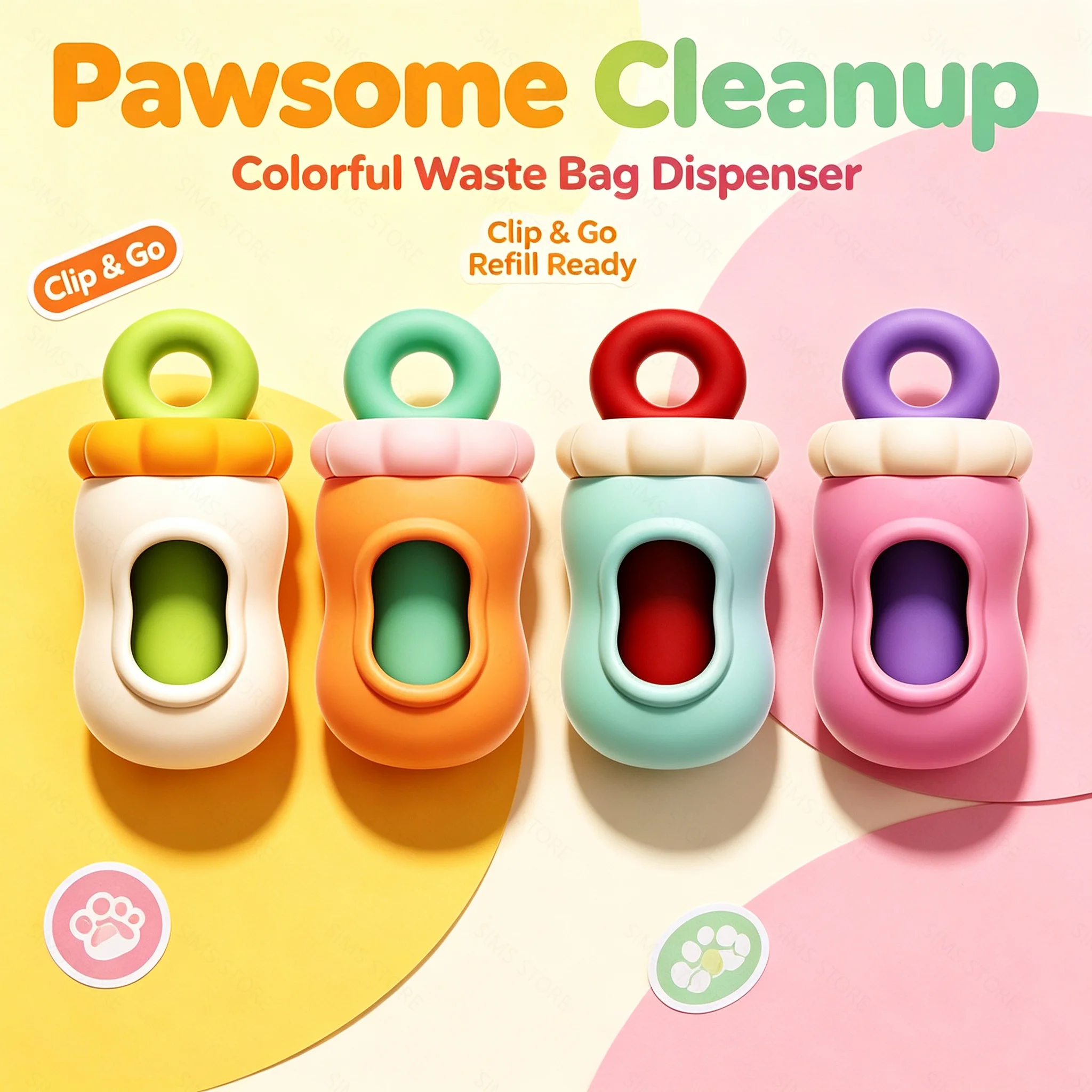Capsule Dog Poop Bag Dispenser - Fertilizer Dispenser ulasan dan harga