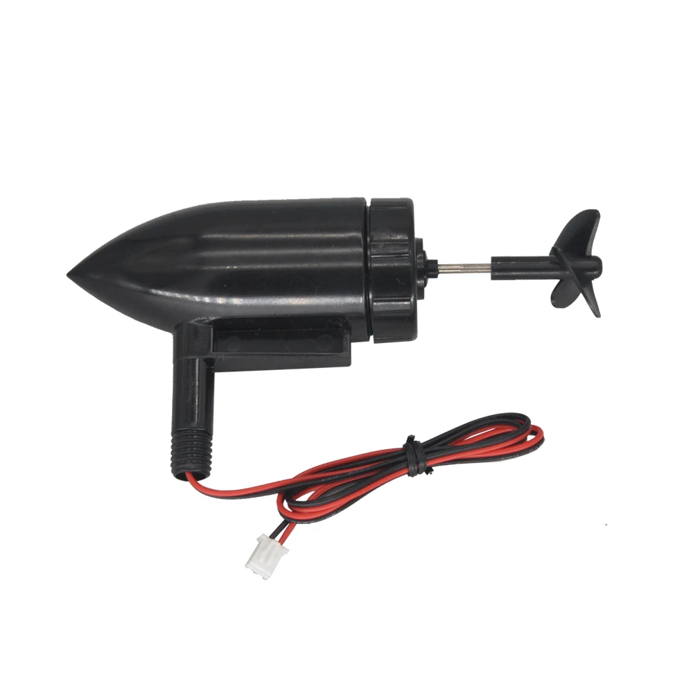 7.4V 12V 수중 스러스터 390 브러시 모터 엔진 13cm 방수 프로펠러, RC 미끼 보트 부품 용 3 블레이드 프로펠러 포함