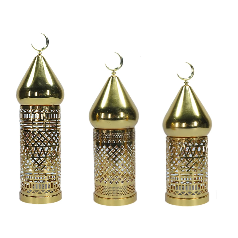 1PC Middle East retro lamp table LED lamp retro night lamp Islamic Muslim Ramadan decoration (without batteries)