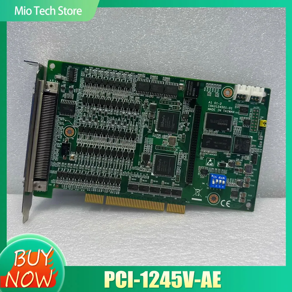 PCI-1245V PCI-1245V-AE For Advantech Value 4-axis Stepping/Pulse-type Servo Motor Control Universal PCI Card PCI-1245