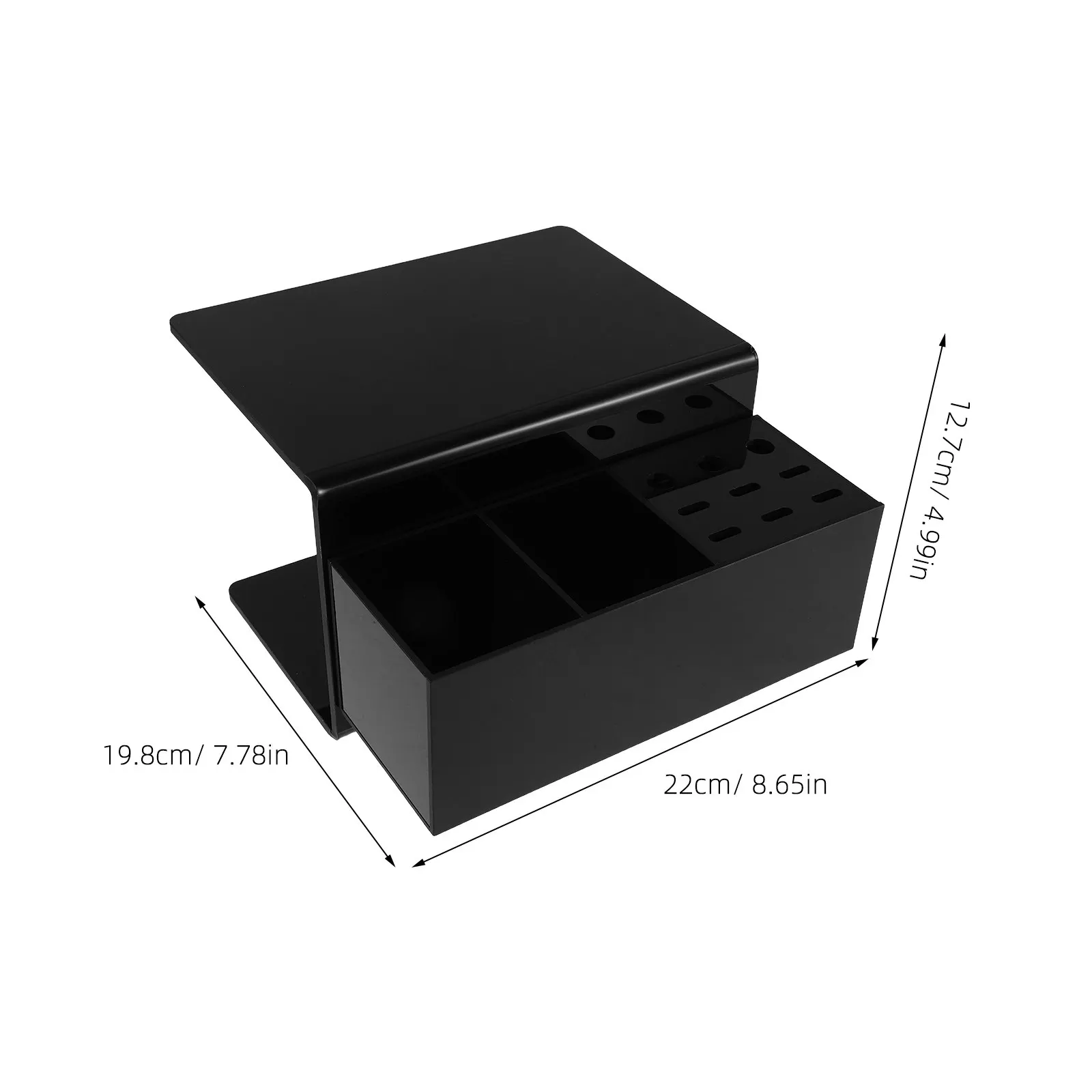 Eyelash Extension Pillow Detachable Black Neck Cushion Lash Pillow Organizer Shelf Salon Tool Stand Lash Supplies