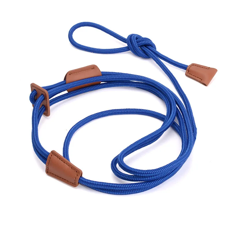 Laisse pour chien à double extrémité tout-en-un réglable SFP, sangle de poitrine pour animal de compagnie, degré de morsure, ULde course en nylon, accessoires pour chiots, 143cm