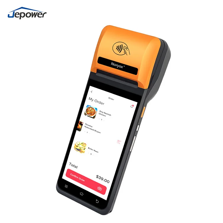 Perangkat POS Android 5,5 Inci dengan Layar IPS, Pembaca NFC, dan Fitur Pemesanan & Pembayaran Mobile