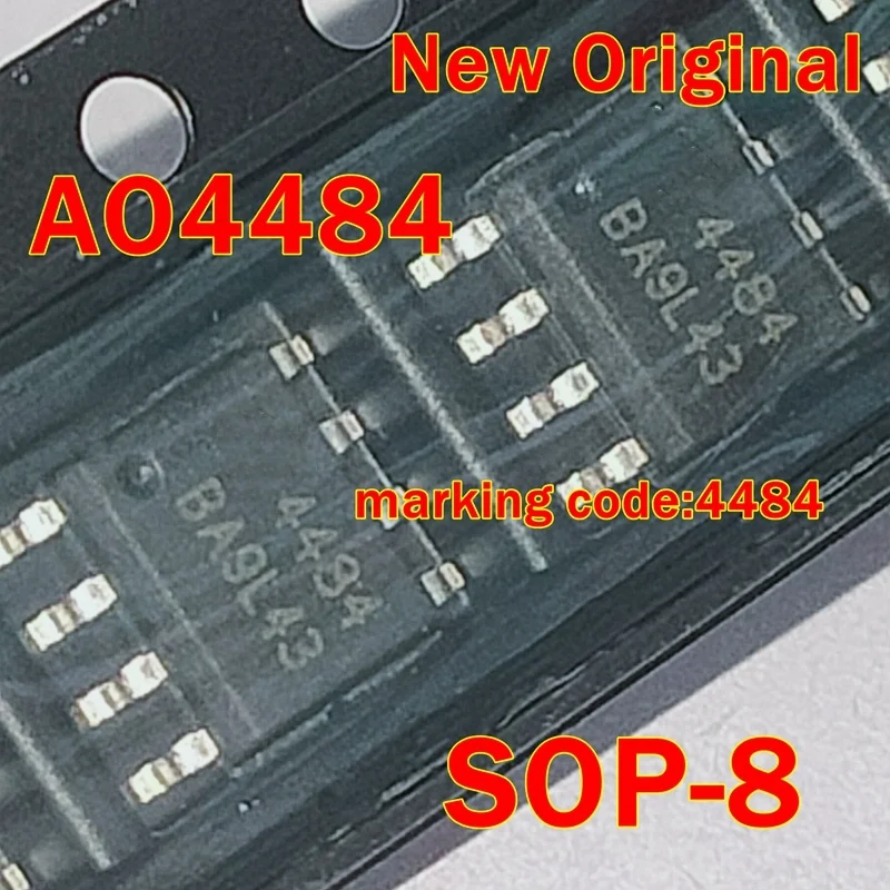 

1pcs to 100pcs AO4484 SOP-8 marking code:4484 New Original N-Channel Enhancement Mode Field Effect Transistor