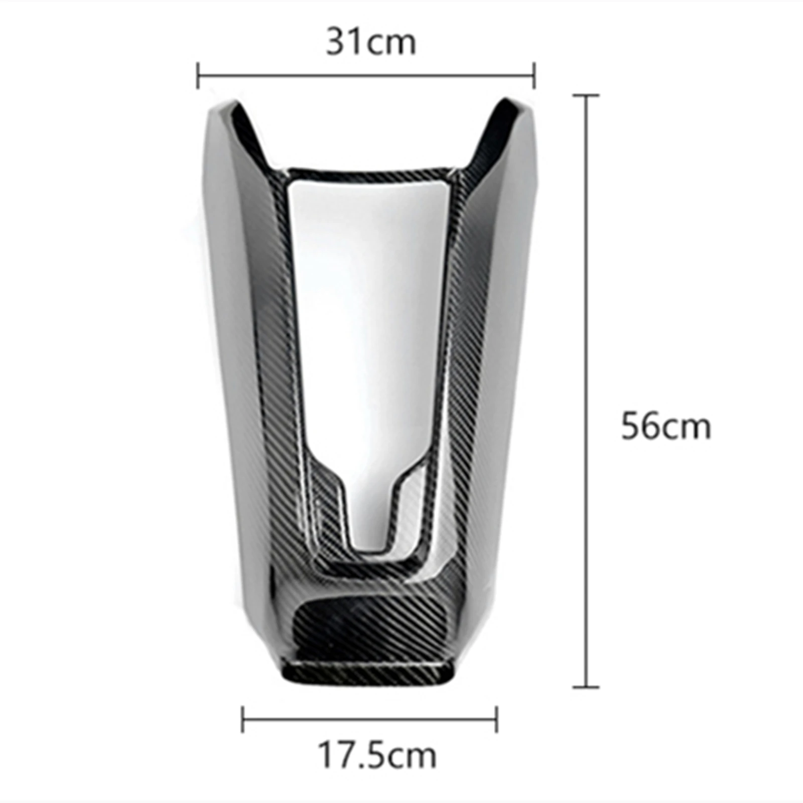 Interior Center Console Wireless Charger Panel Cover Trim For Chevrolet Corvette C8 2020-2025