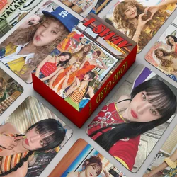 KPOP 55szt/zestaw GIDLE Album Klaxon LOMO Card SONG YUQI MINNIE SHUWAH I SWAY Beautiful Photo Collection Gift (G) I-DLE Postcard