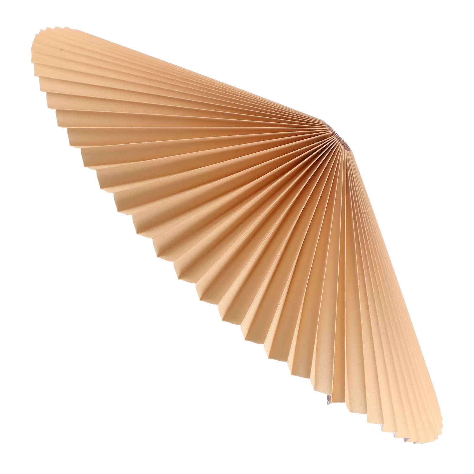 Fabric Lamp Shade Pleated Umbrella Bottom 10 Slant Rotating Iron Frame Table Lamp Pendant Light Cover Khaki