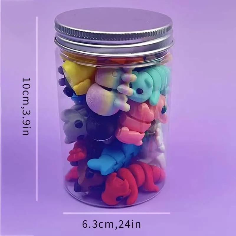 Jouets de Simulation imprimés en 3D, 21 pièces, Mini modèle Animal mignon, ornement de maison, figurine de dessin animé, coffrets cadeaux d'anniversaire, jouet de décompression pour enfant