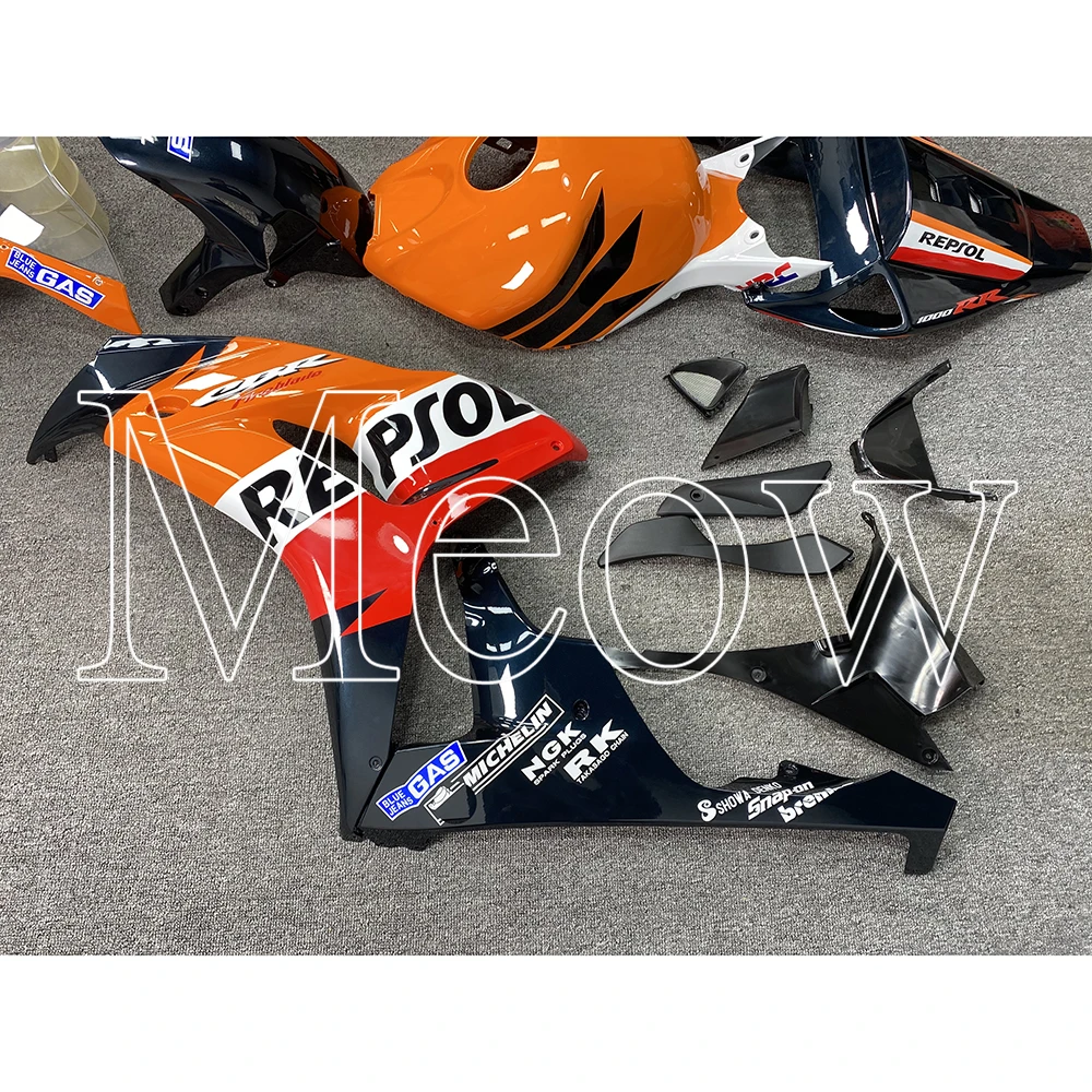 Motorcycle Fairing Set Body Kit Plastic For HONDA CBR1000RR CBR 1000 RR Repsol 2006 2007 Accessories Full Bodywork Cowl Cover