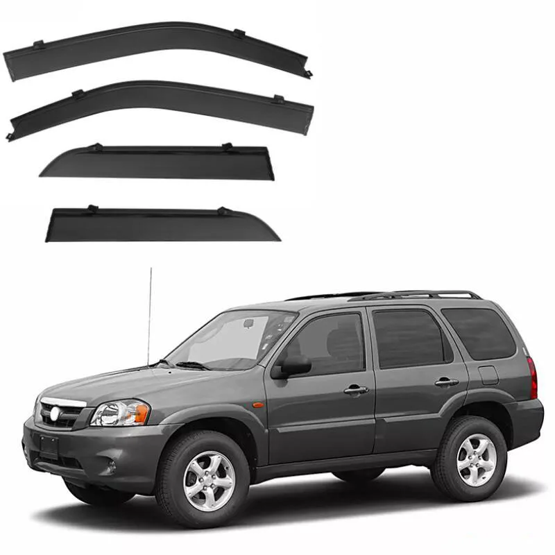 Car Rain Guard Visor Car Accessories Window Visor For Mazda Tribute 2000 2001 2002 2003 2004 2005 2006 2007 2008 2009 2010 2011