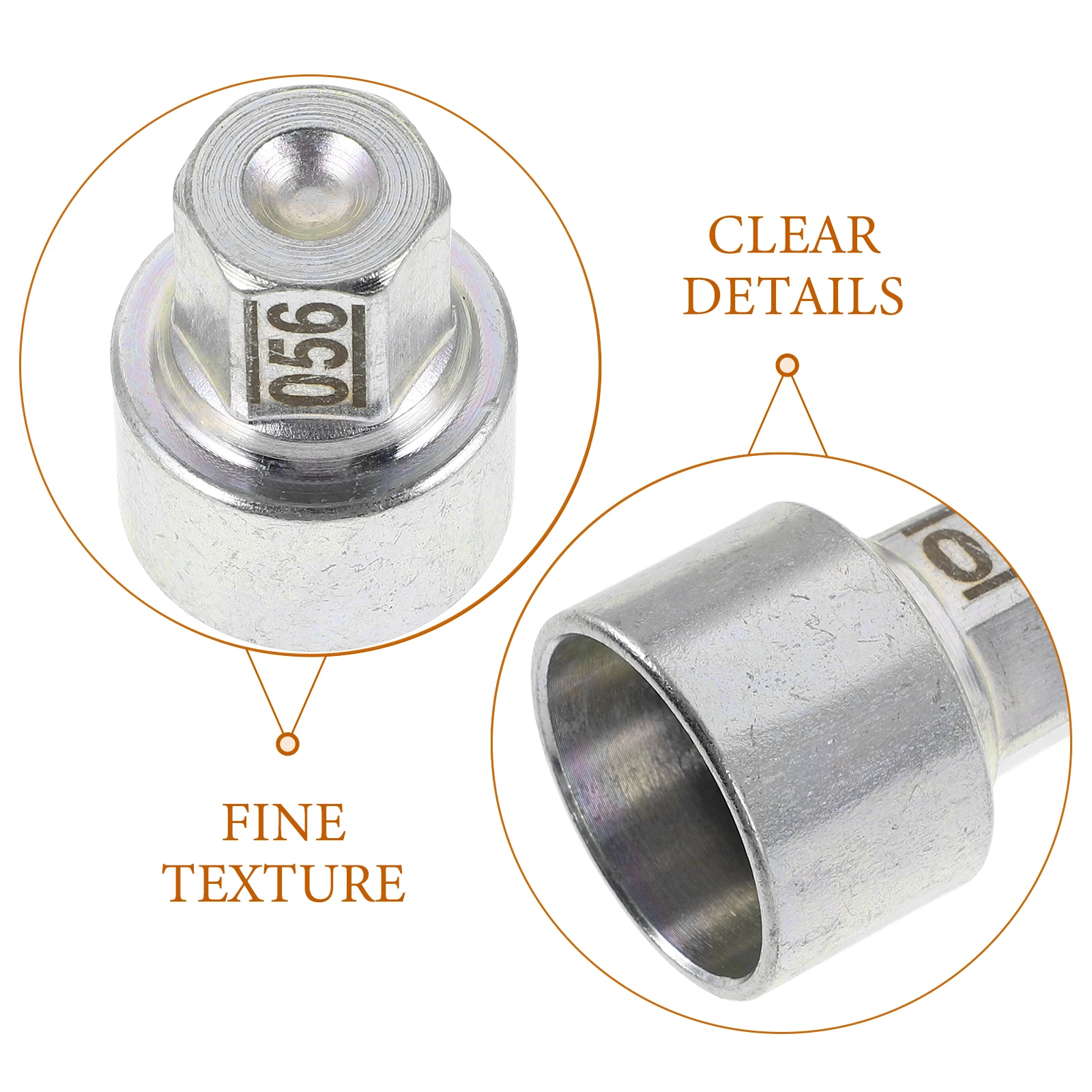 

Lug Nuts Wheel Lock Nut Tire Hub Removal Tool Key Silver Car Wheel Accessories Sturdy Materials Various Models