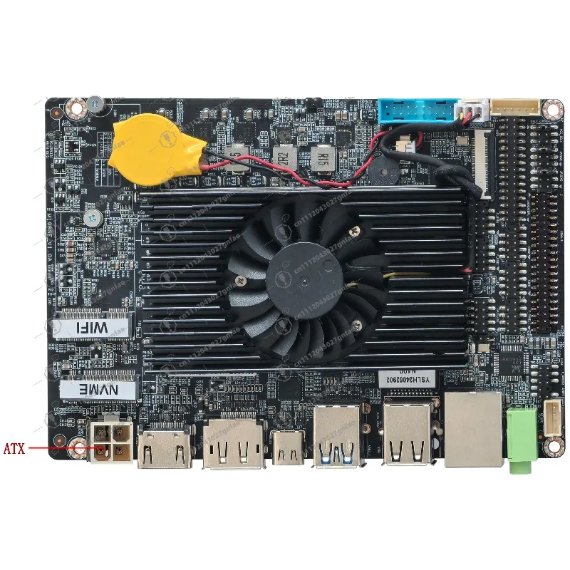 N100 DDR5 Mini ITX main board N150 N97 DP LVDS/EDP1 type _c RS232 COM1/2 NGFF port M198SE for vending machines