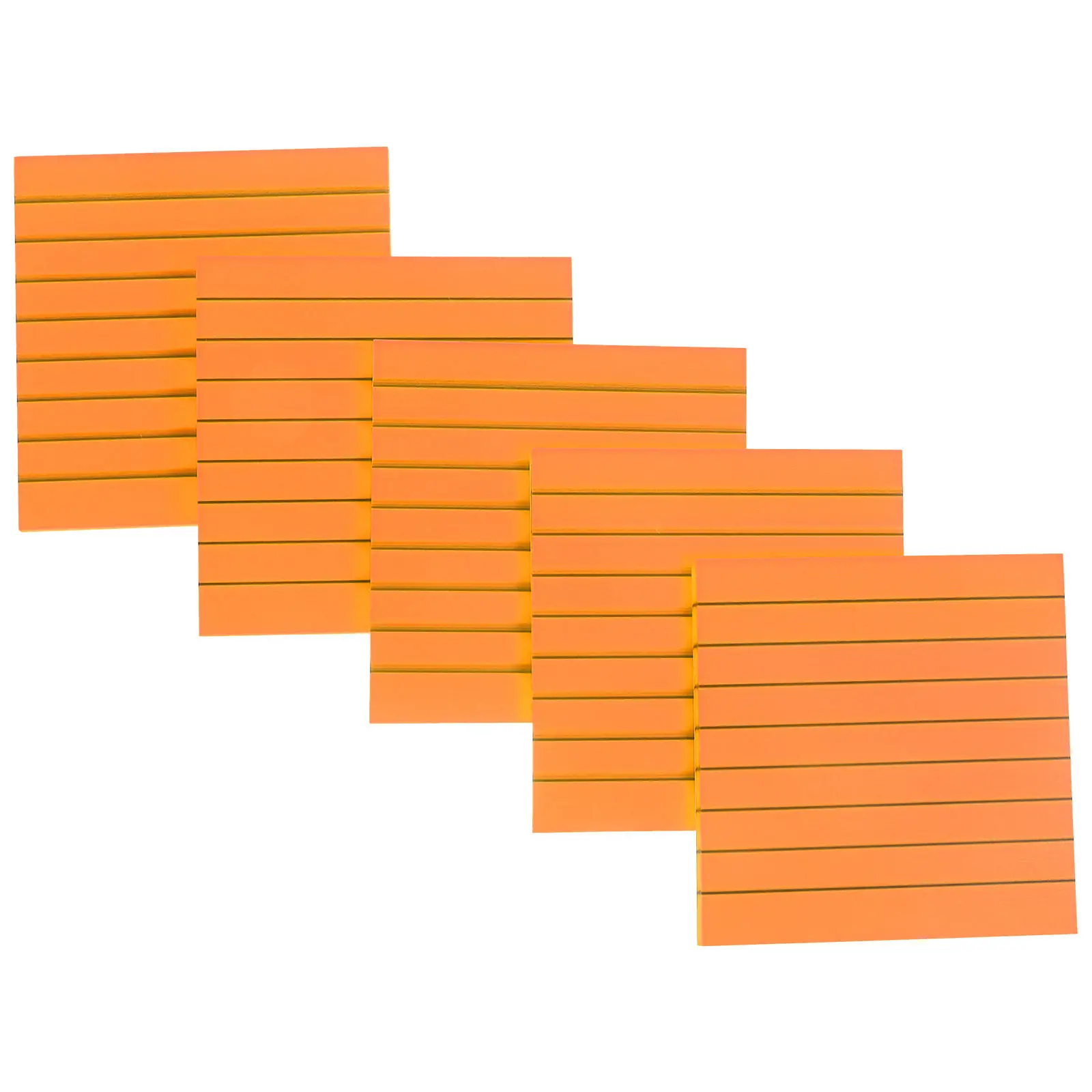 5Pcs Multi-Function Translucent Memo Pads Exquisite Craftsmanship Sticky Anywhere Portable Compact Household Office Study Note