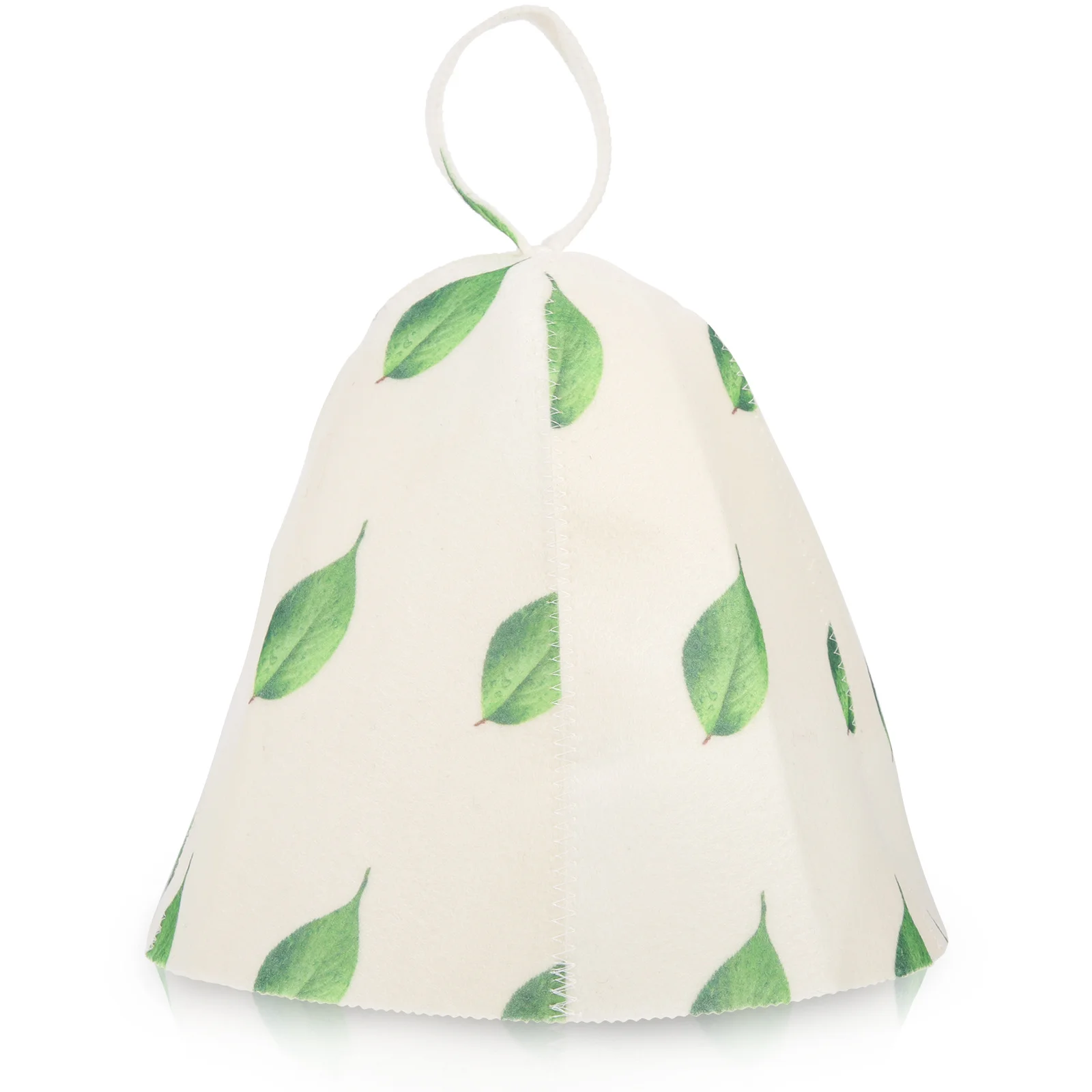 

Women Felt Sauna Hat Breathable Bath Cap for Sauna Massage Camping Use with Hanging Ring Big Shower Caps Shower Caps Large