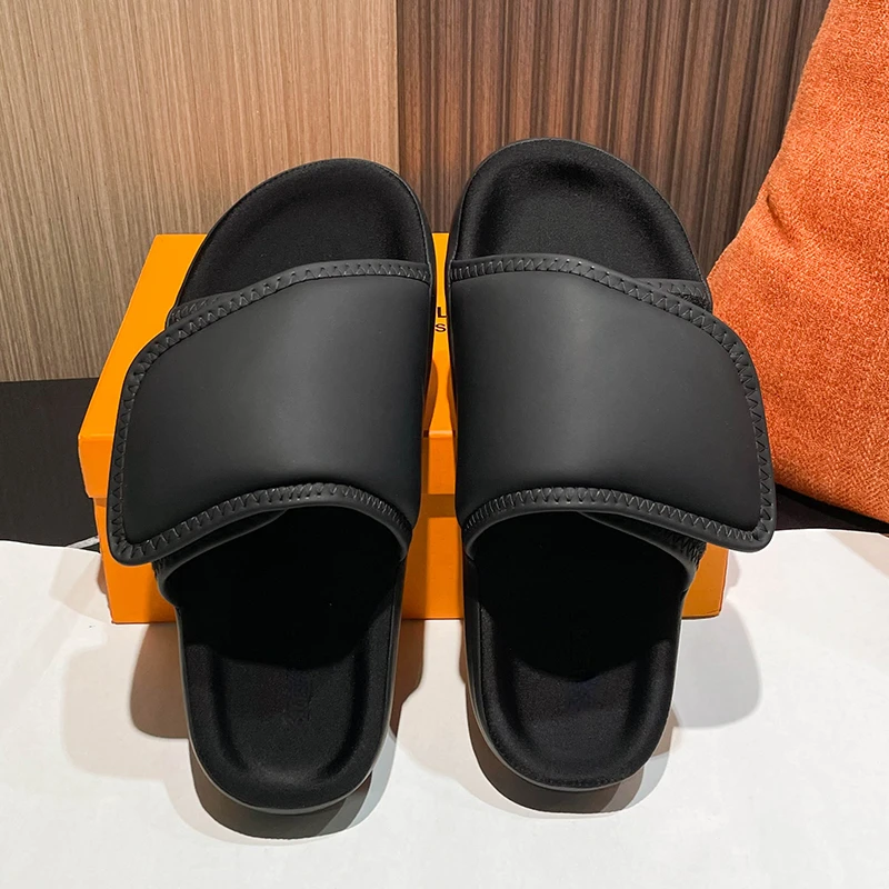 Summer Men Slippers Outer Wear Beach Outdoor Bread Fashioner Shoes Slides Sandals Zapatos Flip Flops Slippers Women