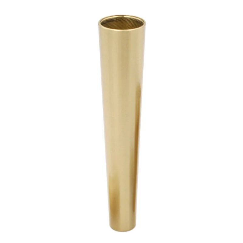 

4pcs/lot brass Leg Cover 100x26x18mm chair table foot Protector Gold Taper Tip for Wood Foot