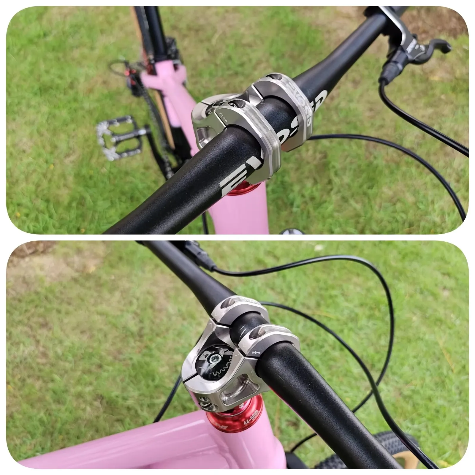 EVOSID MTB Fahrrad-Vorbau 35mm Rennrad Mountainbike-Vorbau 31,8MM CNC MTB Fahrrad-Lenkeraufsatz Aluminium Hochfester Fahrrad-Vorbau – Detail 15