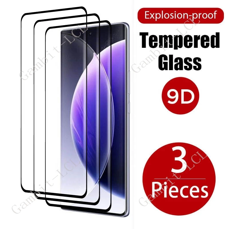 

3PCS 9H 3D Curved Tempered Glass For Tecno Camon 30s Pro ON Camon30sPro Camon30s 30SPro 6.78" Screen Protector Cover Film