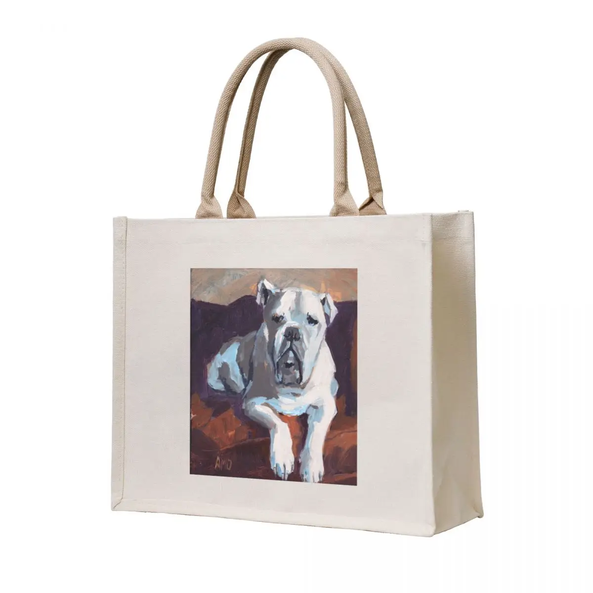 

English Bulldog Tote Bag Handbags women ecological bags Custom bag reusable shopping bag
