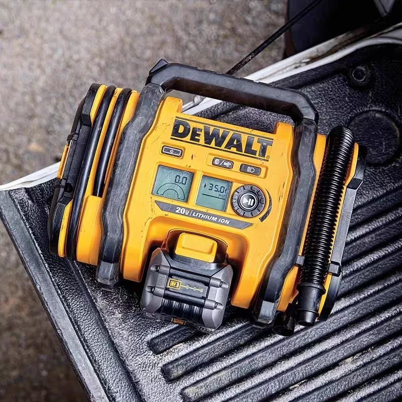 

Портативный автомобильный компрессор DeWalt DCC020IB с литий-ионным аккумулятором 20В, 160 фунтов на кв. дюйм