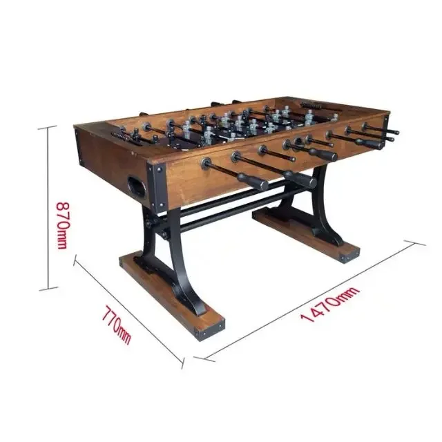 Wholesale Classic Coin Operated Soccer Game Table Professional Custom Foosball Soccer Tables