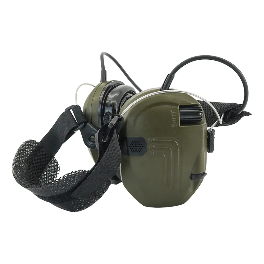 New Tactical Electronic Shooting Earmuffs Active Ear Protection Shooting Headphones Noise Reduction 24db Hunting Headset