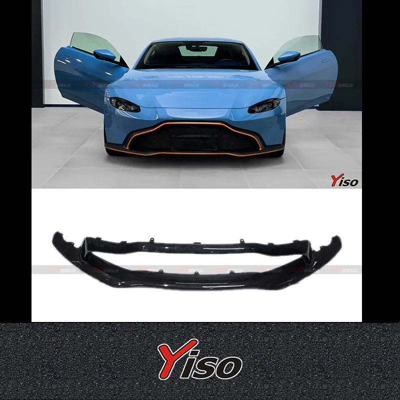 Suitable for Aston Martin Vantage Carbon Fiber Body Kit Vantage OEM Carbon Fiber Anterior Lip Diffuser Spoiler Vantage Front Lip