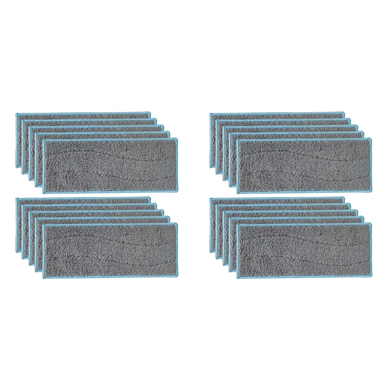 A44T 20X Washable Wet Mopping Pads For Irobot Braava Jet M6 Robot Vacuum Cleaner Mop Cloths Rags Pads Replacement Accessories
