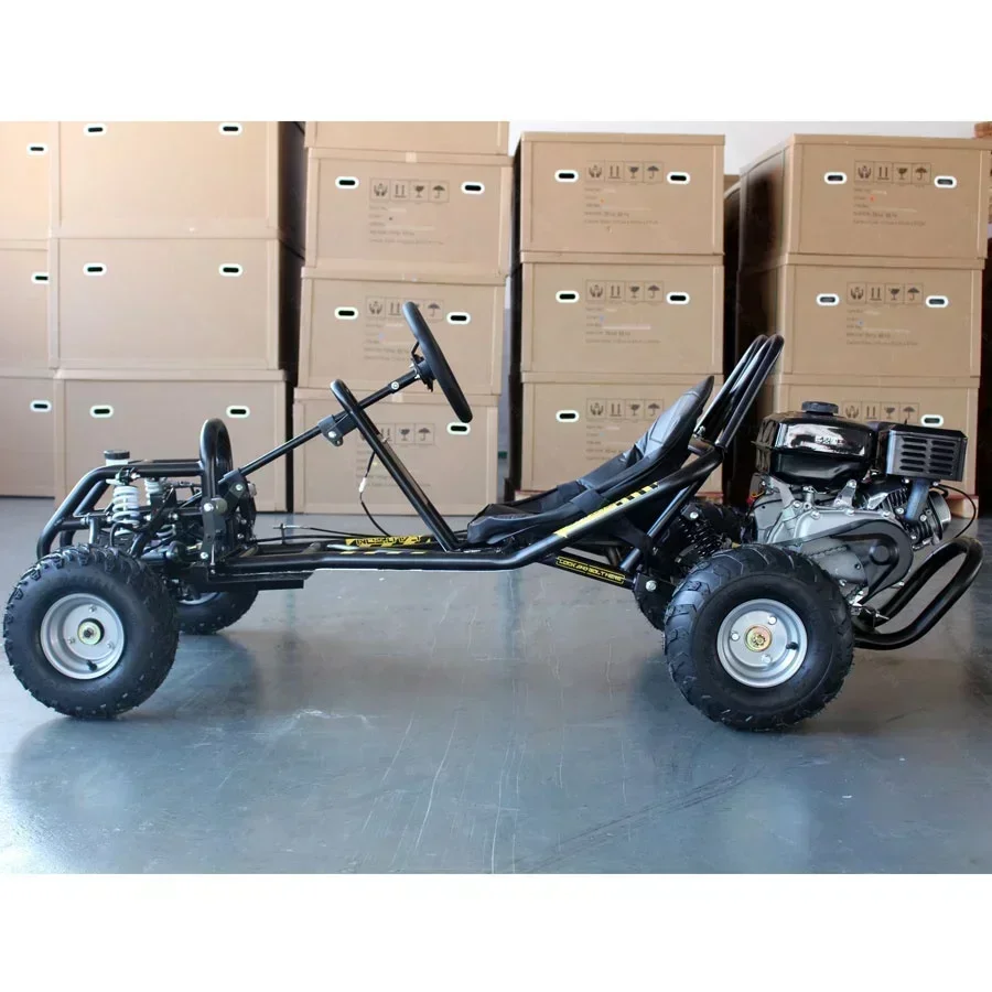 Heavy duty adult 270CC 9hp 60km/h Air-cooled outdoor Explore gasoline go karts drifting buggy