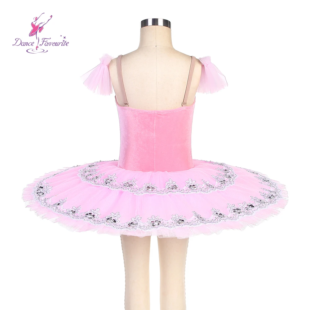 Dance Favourite Ballet Tutus BLL527  Dance Favourite PInk Pre-professional Ballet Tutu With Silver Trim Tutus Dance Costumes