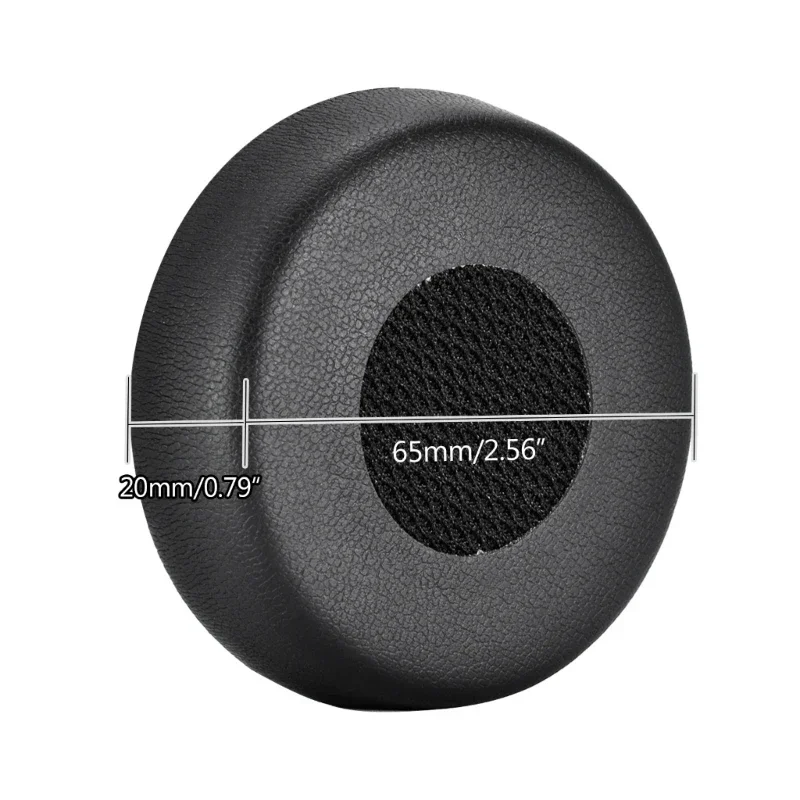 Nauszniki do słuchawek Jabra evolve 75 75+ evolve75, 1 para, zamienne, proteinowa skóra, poduszki na uszy, nakładki na uszy — zdjęcie produktu 4