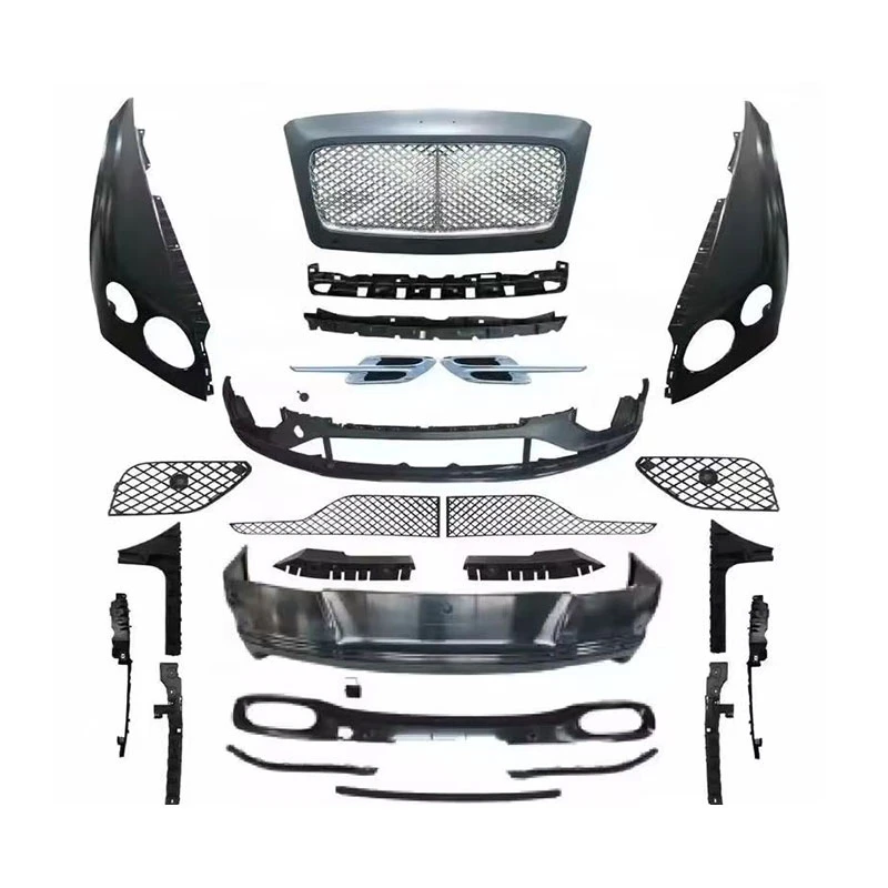 High Quality Facelift Conversion Body Kit Fit for 2012‑2015 Upgrade To 16‑17 Front Bumper Rear Exhaust Grilles Fenders Exterior